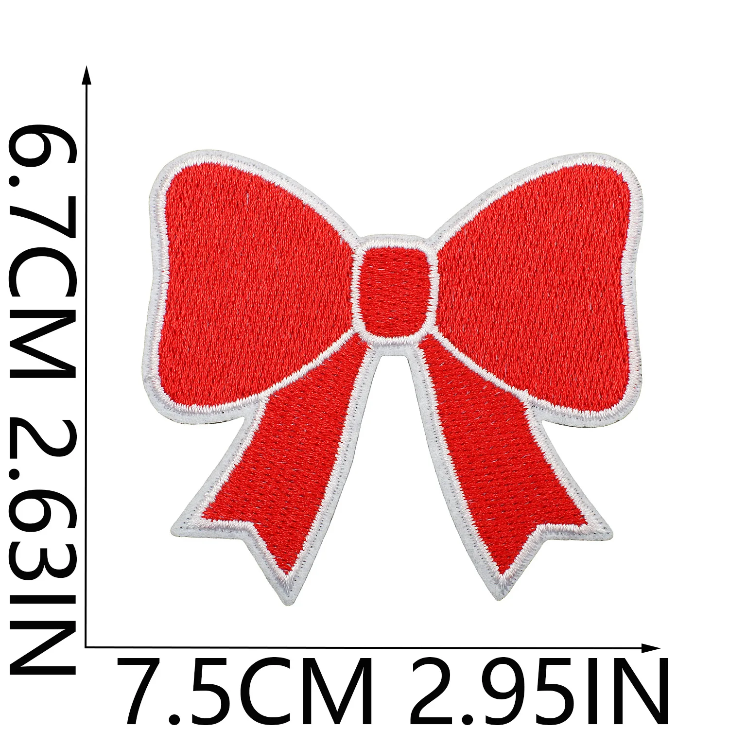 Embroidery Design Love - 1 adet üç renkli aşk yıldızı