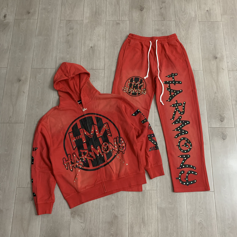 Embroidery Set - Moda Sokak Modası Markası HARMONY Kapüşonlu