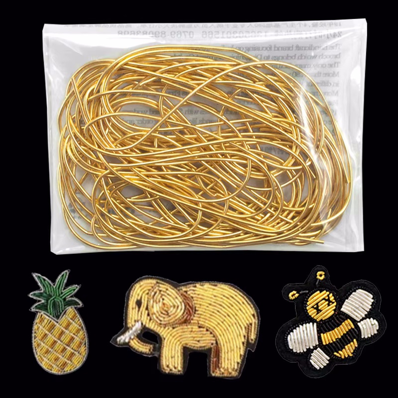 Embroidery Threads - 2.6 M 1-1.5mm Külçe Tel Fransız