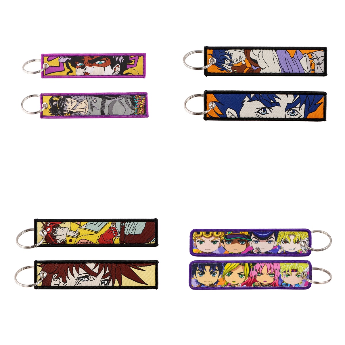 Embroidery Ring - 1 adet Trendy Erkek Anime Nakışlı
