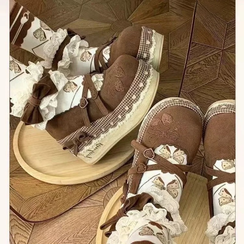 Lolita Yüksek Topuklu Boy Uzat - Embroidery Motif incelemesi ve fiyatı