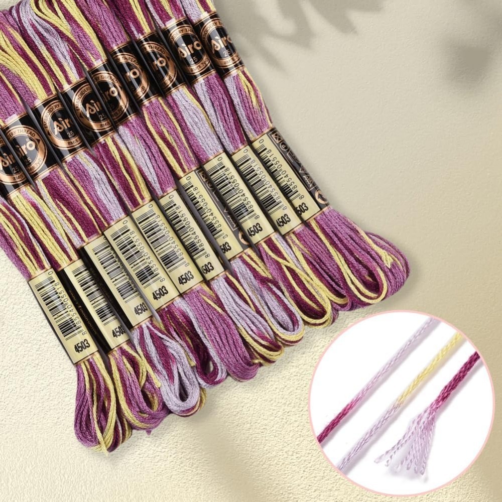 6 Iplikçik Mor Alacalı Nakış I - Embroidery Threads incelemesi ve fiyatı