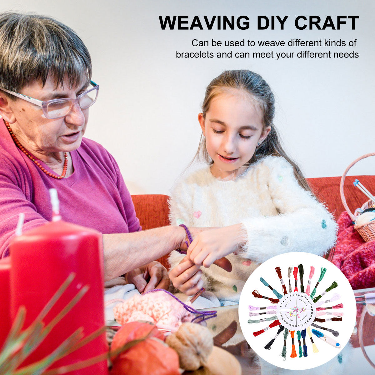Dostluk Bilekliği Yapım Seti,  - Embroidery Threads incelemesi ve fiyatı