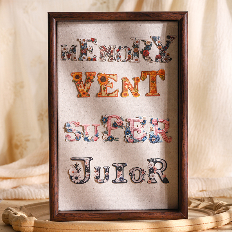 1 paket/2 paket Mektup Örgü St - Embroidery Studio incelemesi ve fiyatı