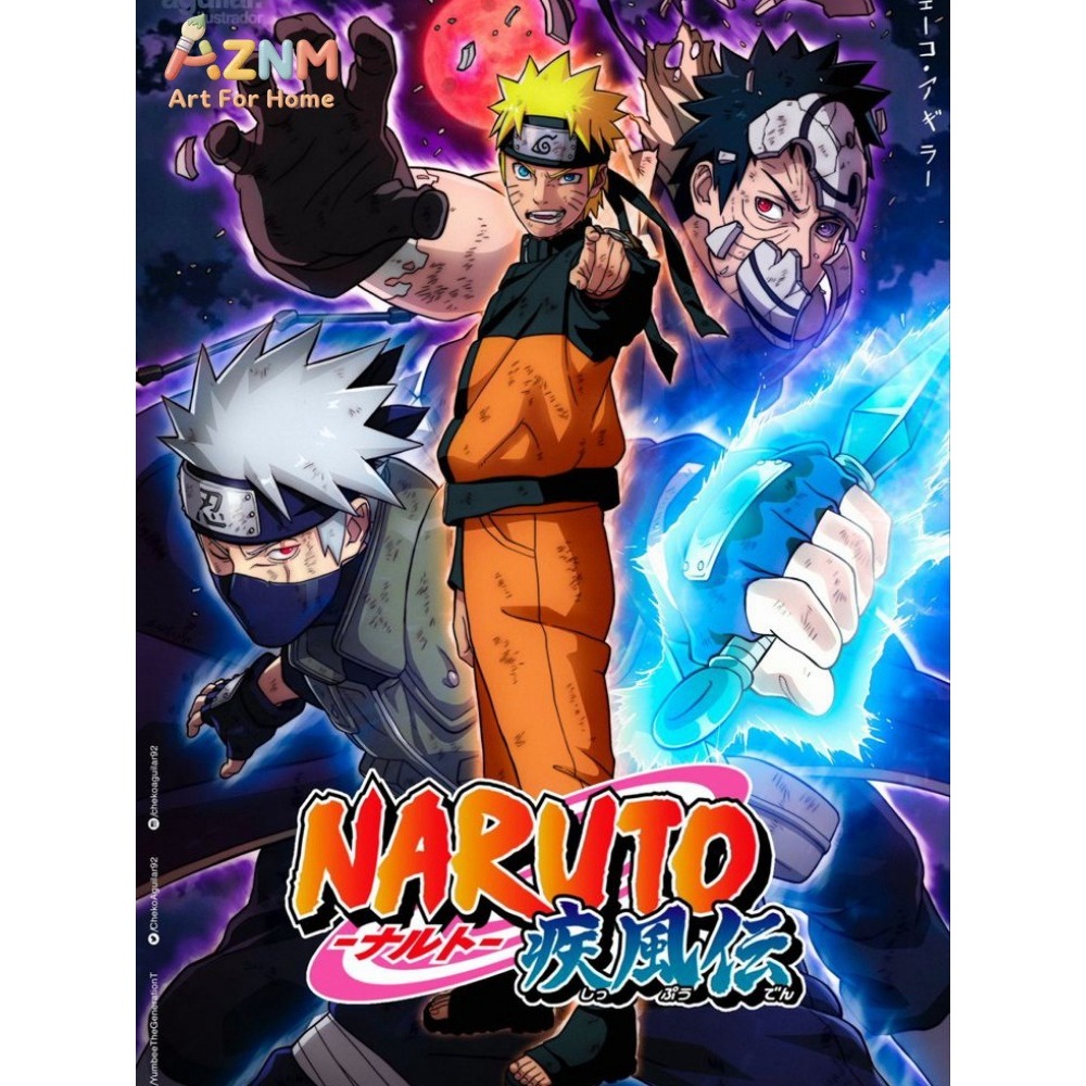 Çerçevesiz 1 adet Naruto Sınıf - Embroidery Motif incelemesi ve fiyatı