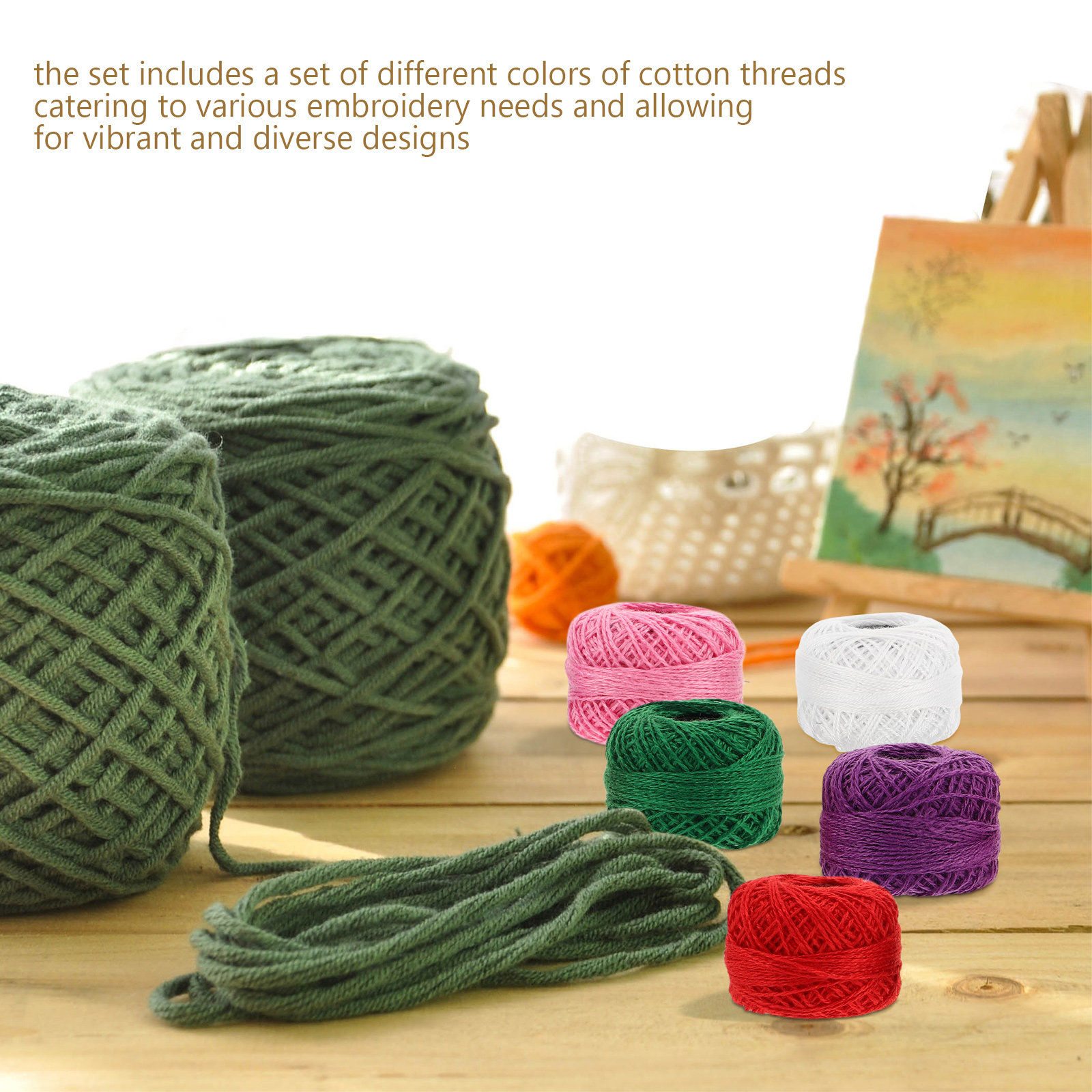 12 Adet Pamuklu Nakış İpliği S - Embroidery Threads incelemesi ve fiyatı