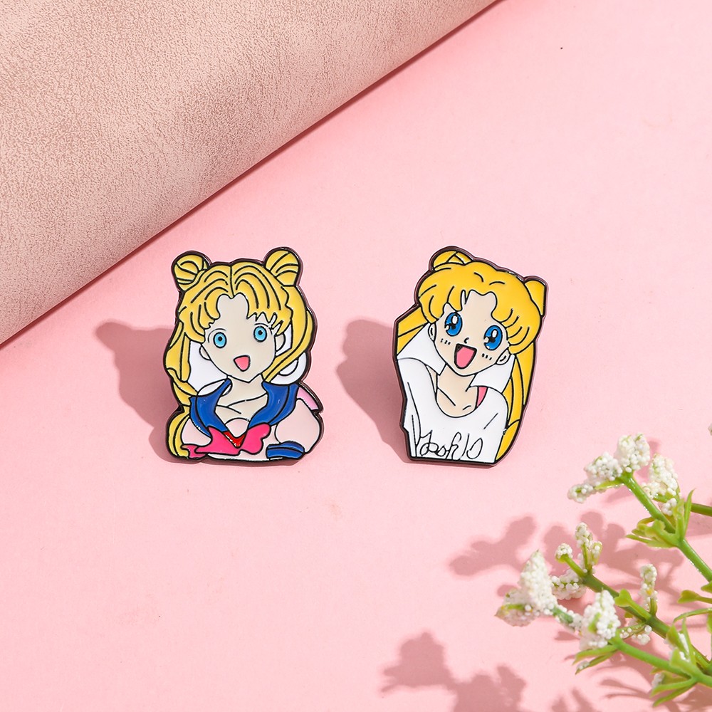 2 Adet Komik Karikatür Broş Se - Embroidery Tulle incelemesi ve fiyatı