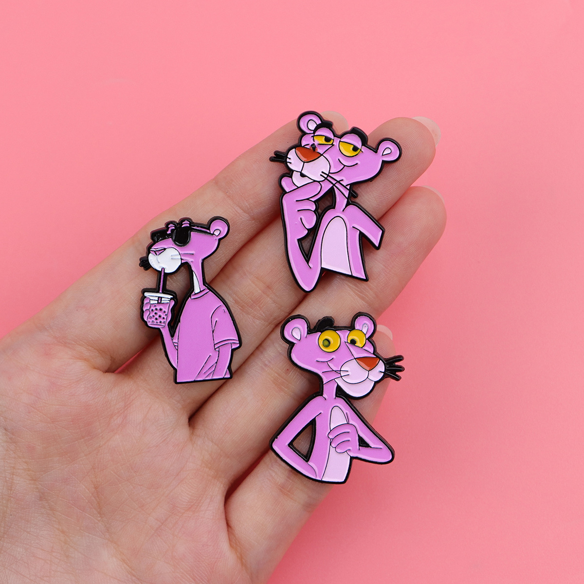 Sevimli Leopar Karikatür Broş  - Embroidery Tulle incelemesi ve fiyatı