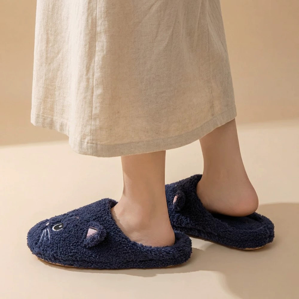 Kedi Desenli, Sıcak, Sessiz ve - Embroidery Shoes incelemesi ve fiyatı